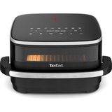 Tefal Easy Fry Xl Surface Sıcak Hava Fritözü - Izleme Pencereli ve Xl Pişirme Yüzeyli Hava Fritözü (1 Kg'a Kadar), Dijital Kontrol Paneli, Ekstra Gevrek, Enerji Tasarruflu ve Hızlı, Yapışmaz, Kompakt,