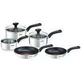 Tefal Easy Grip 5 Parça Çelik Tencere Seti