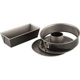 Tefal EasyBake 3 Parça Gri Kek Kalıbı Seti