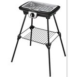 Tefal Elektrikli Izgara, Çok Fonksiyonlu, "Easy Grill", 2'Si 1 Arada, Barbekü Izgarası Ve Plancha İçin, İç Ve Dış Mekanlarda Kullanım, 2100 W Solo Izgara Siyah