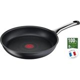 Tefal Excellence 6X İndüksiyon Tabanlı Derin Tava 24 cm Titanyum Kaplama Siyah Renk