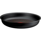 Tefal Excellence+ Fusion Core 26 cm Derin Tava Titanyum Kaplama ile Siyah Renkli Dayanıklı Tasarım