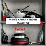 Tefal Excellence+ Fusion Core 9x Mix Tava - 24 Cm 001 Siyah
