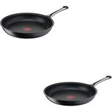 Tefal Excellence Premium 6x Tava Seti 26/30 cm - Siyah