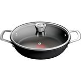 Tefal Experience Fusion Core 9x Şef Tavası - 24 cm - Siyah