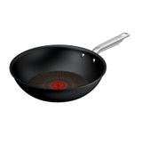 Tefal Experience Fusion Core 9x Wok Tava - 28 Cm 001 Siyah