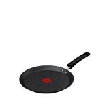 Tefal Expertise+ 5x Titanyum Krep Tavası 25 Cm - Siyah