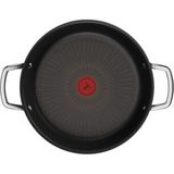 Tefal Explore Fusion Core 9X Titanyum Kaplamalı 28 cm Kızartma Tavası Siyah Renkli Tekli Parça