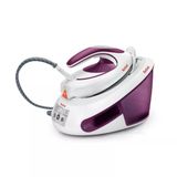 Tefal Express Kireç Önleyici Buharlı Ütü İstasyonu, 2800 W, 6,5 Bar, Kireç Önleyici Toplayıcı, Optimum Buhar/Sıcaklık Kombinasyonu, Otomatik Kapatma, 1,8 L Su Deposu, Beyaz/Mor, Sv8054