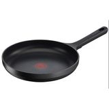 Tefal G61206 Trattoria Pro Kızartma Tavası 28 Cm | Dökme Alüminyum | Zararsız Yapışmaz Kaplama | Termo-Sinyal Sıcaklık Göstergesi | Her Türlü Sobaya Uygun | İndüksiyona Uygun | Siyah