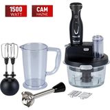 Tefal Gelişmiş Teknolojisiyle En Iyi Kesme Açısını Sunan Buz Kırma Özellikli 15 Yıl Onarım Garantili Cam Hazneli 1500 W Blender Seti Gümüş - Siyah