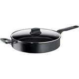 Tefal - Hard Titanium Pro Sote Tavası 28 Cm Siyah Kapaklı (G2893753)