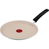 Tefal Harmony Okaliptus Alüminyum Krep Tavası 25 cm İndüksiyon Uyumlu Açık Bej Renk