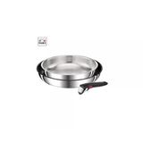 Tefal Ingenıo 3'Lü Set, Kızartma Tavaları 24/28 Cm, Saplı, İndüksiyonlu, Yapışmaz Kaplama + Paslanmaz Çelik, Fransa'da Üretilmiştir, Tercih L9739102