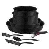 Tefal Ingenio, 8 Parçalı Set, Seramik Kaplama, Yapışmaz Kaplama, İndüksiyon, Tencereler, Tavalar, Çıkarılabilir Sap, Intens' Ceram