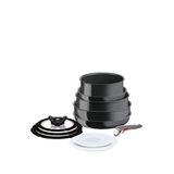 Tefal Ingenio Ceramic Renew 11 Parça İndüksiyonlu Gri Tencere Tava Seti