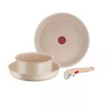 Tefal Ingenio Delight, 24 Cm Ve 28 Cm Tavalar, 18 Cm Tencere, Çıkarılabilir Sap, Yapışmaz Kaplama, %100 Geri Dönüştürülmüş Alüminyumdan Yapılmış Gövde, Her Tür Ocak İçin, L7839102