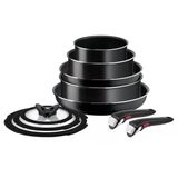 Tefal Ingenio Easy On 10 Parçalı Yapışmaz İndüksiyon Tava Seti, 24 & 28 Cm Kızartma Tavası, 16 & 20 Cm Tencere, 24 Cm Tencere, 16 & 20 & 24 Cm Cam Kapak, 2 Çıkarılabilir