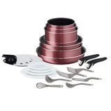 Tefal Ingenio Essential Tencere Seti, 20 P, Tencereler, Tavalar, Kapaklar, Sote Tavası, Kaşık, Spatula, Kepçe, Çırpma Teli, 2 Kulp, İndüksiyon + Fırın Hariç Tüm Ocaklar İçin,