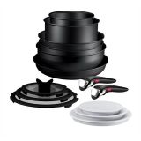 Tefal Ingenio Excellence Fusion Core 9X Büyük Tencere Ve Tava Seti - 14 Parça 604988