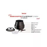 Tefal İngenio Exception X6 12 Parça Büyük Tencere Seti