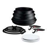 Tefal Ingenio Expertise 5x Büyük Set - 12 Parça Siyah