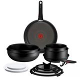 Tefal Ingenio Keşfet 13 Adet. Tencere Seti, Fusion Core Yapışmaz Kaplama, İstiflenebilir, Yerden Tasarruflu, Termo Sinyal, Tüm Ocak Tipleri İçi