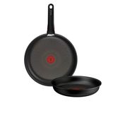 Tefal Ingenio Keşfet 3 Adet. Tava Seti, Fusion Core Yapışmaz Kaplama, İstiflenebilir, Yerden Tasarruf Sağlayan, Termal Sinyal, Her Tür Ocak İç