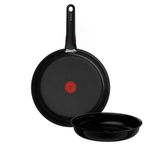 Tefal Ingenio Keşfet 3 Adet. Tava Seti, Seramik Fusion Core Yapışmaz Kaplama, Yerden Tasarruf Sağlayan, Termal Sinyal, Her Tür Ocak İçin, Güve
