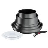 Tefal Ingenio L7619402 Tencere Seti, 20 Sayfa, Tavalar, Tencereler, İndüksiyon, Dayanıklı Yapışmaz Kaplama, İstiflenebilir, Bulaşık Makinesinde Yıkanabilir, Fransa Malı, Daily Chef On