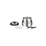 Tefal Ingenio Preference Titanyum 6X Büyük Set 12 Parça, İndüksiyon Uyumlu, Bulaşık Makinesi Güvenli, Siyah
