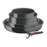 Tefal Ingenio Renew 5 Parçalı Tava Seti 22/28 Cm, Tencereler 16/20 Cm, Çıkarılabilir Sap, İndüksiyon, Seramik Kaplama, Termal Sinyal Fonksiyonu