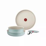 Tefal Ingenio Serenity L828s404 4 Parçalı Tencere Seti Standart Yapışmaz Kaplama Güvenli Çıkarılabilir Sap İstiflenebilir Tasarım Okaliptüs