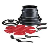 Tefal Ingenio So Light L7239642 16 Parça Yapışmaz Tencere İndüksiyon Tencere Ve Tava Seti, Siyah
