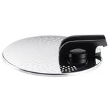 Tefal Ingenio Süzgeç Kapağı Ve Sıçrama Koruması, Paslanmaz Çelik, Şeffaf, 27,41 X 22,61 X 1,4 Cm, 21,7 Cm Çapındaki Tava Ve Tencereler İçin Uygundur, L9939422