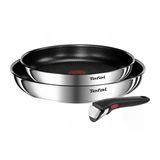 Tefal Ingenio Tava Seti, 2 Parça, 24/28 Cm, Çıkarılabilir Saplı, Yapışmaz Kaplamalı, Paslanmaz Çelik
