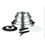Tefal Ingenio Tencere Seti:, Paslanmaz Çelik, Paslanmaz Çelik, 39 X 39 X 28 Cm