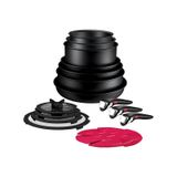 Tefal Ingenio Unlimited 6x Maxi Büyük Tava Tencere Seti - 22 Parça Siyah