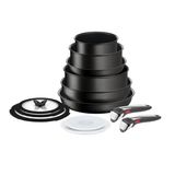 Tefal Ingenio Unlimited On 13 Parçalı Tencere Ve Tava Seti, Çıkarılabilir Saplı, İstiflenebilir, Yerden Tasarruf Sağlayan, Yapışmaz Kaplamal
