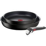 Tefal Ingenio UnlimitedOne 6X İndüksiyon Tabanlı 3 Parça Tava Seti - Siyah