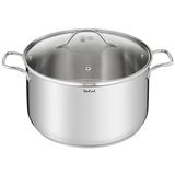 Tefal Intuition Xl Tencere 36 Cm / 17,5 L, İndüksiyon, 18/10 Paslanmaz Çelik, 5 Yıl Garanti, Sağlam Perçinli Kulplar, Cam Kapak B8647504