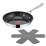 Tefal Jamie Oliver By Direct Cook Kızartma Tavası 24 Cm, Tava Koruyucu Dahil, Yapışmaz Seramik Yüzey, Uzun Ömürlü Conta, Termal Sinyal, Her Tür Ocak İçin, Paslanmaz Çelik, H880s234