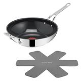 Tefal Jamie Oliver Classic Cook Wok Tava 30 Cm, Tava Koruyucu Dahil, Yapışmaz Seramik Yüzey, Termal Sinyal, Her Türlü Ocak İçin, Paslanmaz Çelik, H8819355