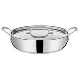 Tefal Jamie Oliver Cook's Classic Servis Tavası 30 Cm, Yapışmaz Kaplamalı İndüksiyon Sote Tavası, İdeal Kızartma Sıcaklığında Termal Sinyal, Her Türlü Sobaya Uygun, Paslanmaz Çelik, E30690