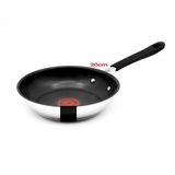 Tefal Jamie Oliver Tava 20 Cm İndüksiyon, Kızartma Tavası Paslanmaz Çelik Küçük, Yapışmaz Kaplamalı, Yüksek Kenarlı, Fırına Dayanıklı, Perçinli Saplı, E30