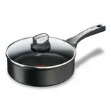 Tefal Kızartma Tavası 24 Cm Sınırsız Açık, Çizilmeye Karşı Dayanıklı Titanyum Yapışmaz Kaplamalı İndüksiyon Kızartma Tavası, İdeal Kızartma Sıcaklığında Termal Sinyal, Her Tür Sobaya Uygun, G25932