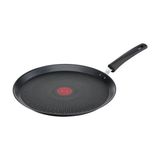 Tefal Krep Tavası 25 cm Titanyum Kaplama Siyah İndüksiyon Tabanlı Tek Parça