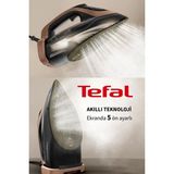 Tefal Kumaşa Göre Isı Ayarlayan Ultimate Power Pro Akıllı 3200W Buharlı Ütü +Şarjlı Hav &yün Temizleyici - Siyah - Altın