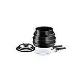 Tefal L15392 Ingenio Titanyum 1x Simplecook Büyük Tava ve Tencere Seti 12 Parça Fisko kurabiye kalıbı hediyeli