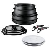 Tefal L3959953 Ingenio Unlimited On 12 Parça Siyah Tencere Seti